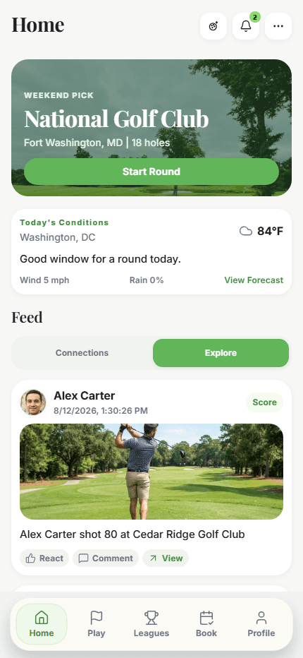 LinkSide Club app preview